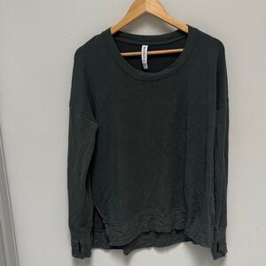 Athleta Forest Green Sweatshirt